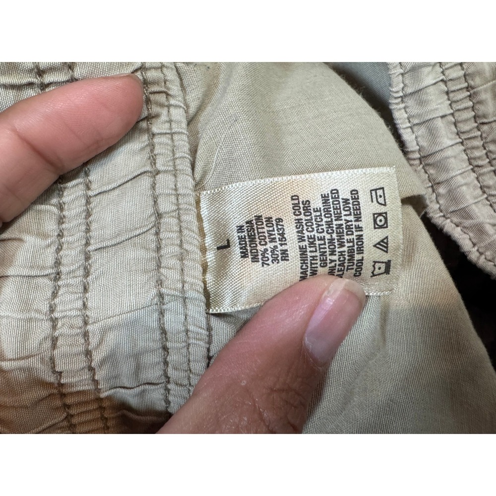 Aeropostale Active Utility Cargo Pants Tan Khaki - Picture 3 of 4